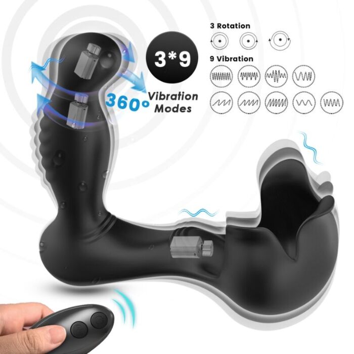 Anal Vibrator ARMONY Surround with Testicle Stimulation Anal Vibrator ARMONY Surround with Testicle Stimulation