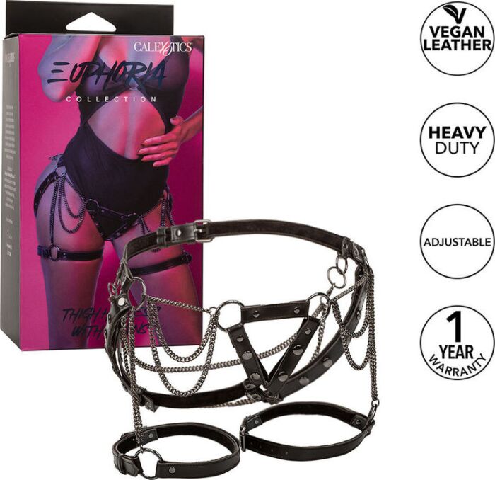 Thigh Harness CalExotics Euphoria Premium Chains