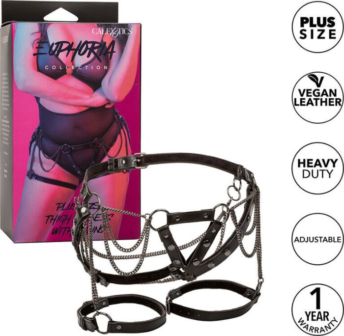 Thigh Harness CalExotics Euphoria Plus Size Chains