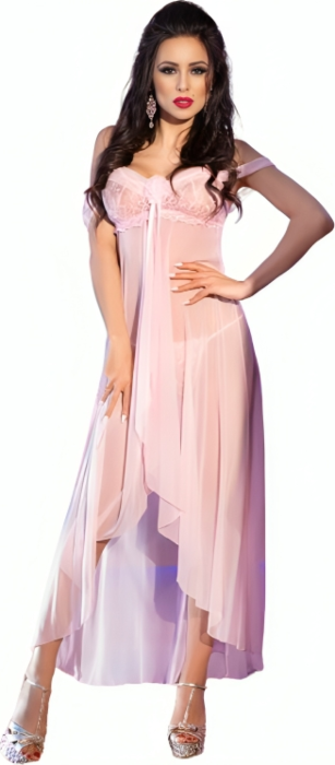 Babydoll Chilirose CR 3716 Long Pink L/XL