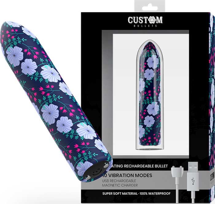 Rechargeable Bullet Vibrator - Customizable Intensities