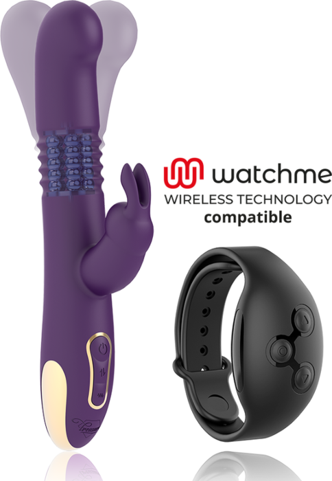 Bastian Rabbit - Rotating Vibrator WatchMe