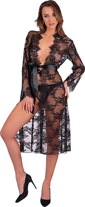 Mostina Sheer Dressing Gown by Livco Corsetti Mostina Sheer Dressing Gown by Livco Corsetti