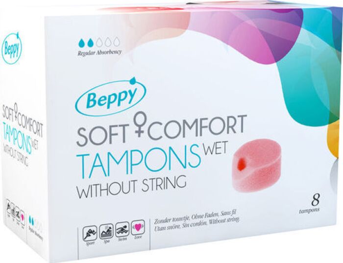 Beppy tampones lubricados 8 uds