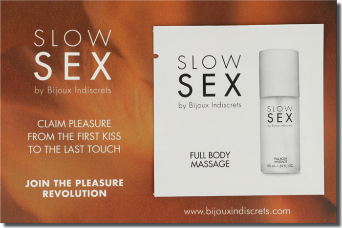 Bijoux - Slow Sex Full Body Massage Massage Gel 2 ml