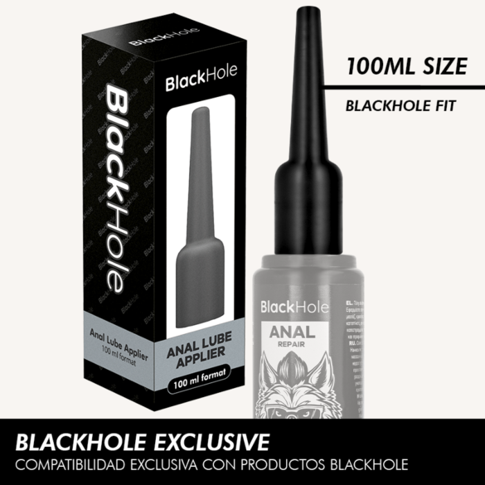 Anal Lube Applier BLACK HOLE L Size 100 ML Anal Lube Applier BLACK HOLE L Size 100 ML