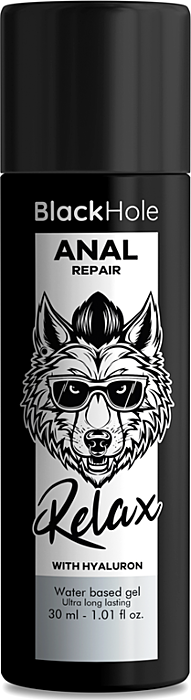 Black Hole Anal Repair Water-Based Relax with Hyaluronic 30 ml