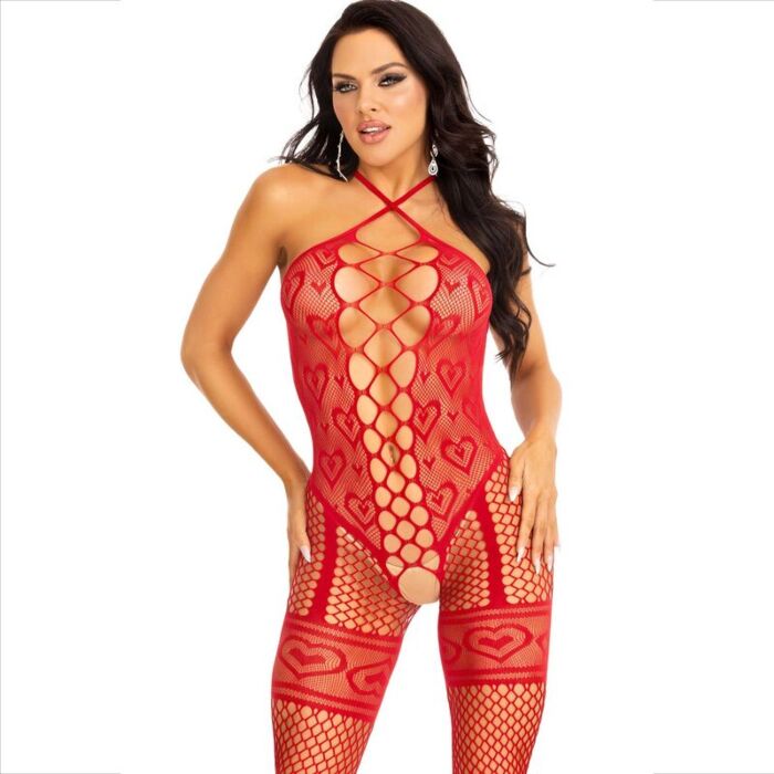 Red Heart Bodystocking Red Heart Bodystocking