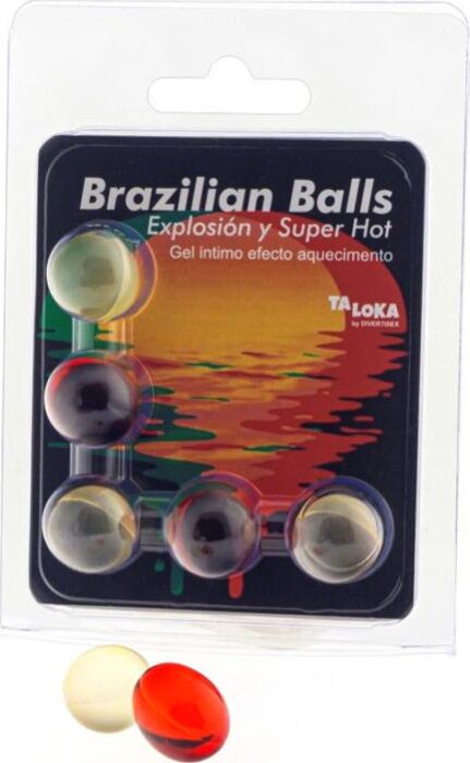 Brazilian Balls Taloka Super Hot Effect Gel
