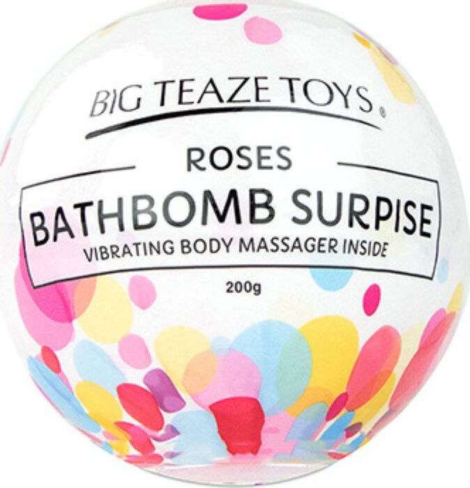 Big Teaze Toys Bath Bomb with Vibrating Bullet