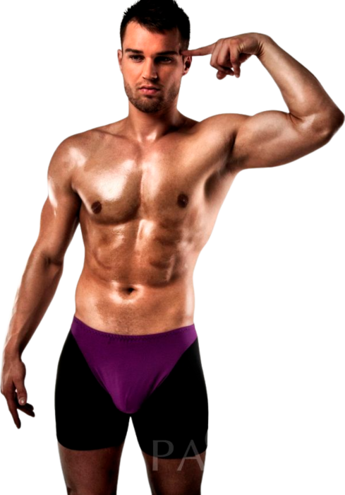 Passion Black Purple Boxer S/M Passion Black Purple Boxer S/M