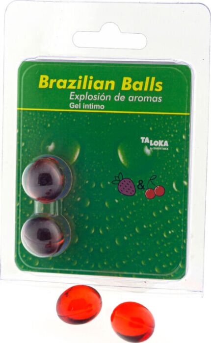 Brazilian Balls Taloka Strawberry & Cherry Gel