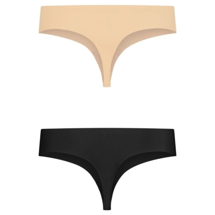 Thongs BYE BRA INVISIBLE THONG 2 PACK Seamless Comfort Thongs BYE BRA INVISIBLE THONG 2 PACK Seamless Comfort