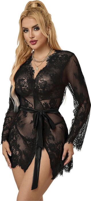 Lingerie Sublime SUBBLIME 953751 Lace Set Black