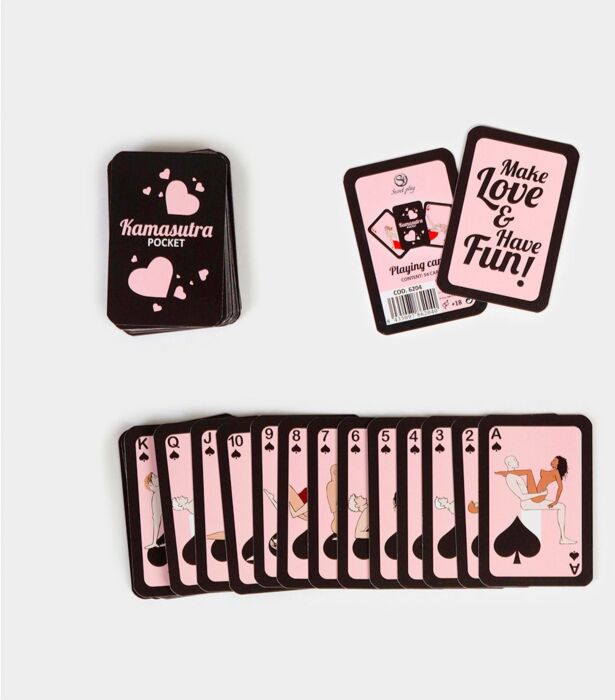 SECRETPLAY Pocket Kamasutra Playing Cards