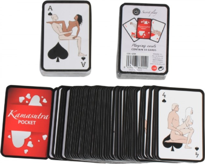 SECRETPLAY Pocket Kamasutra Playing Cards SECRETPLAY Pocket Kamasutra Playing Cards