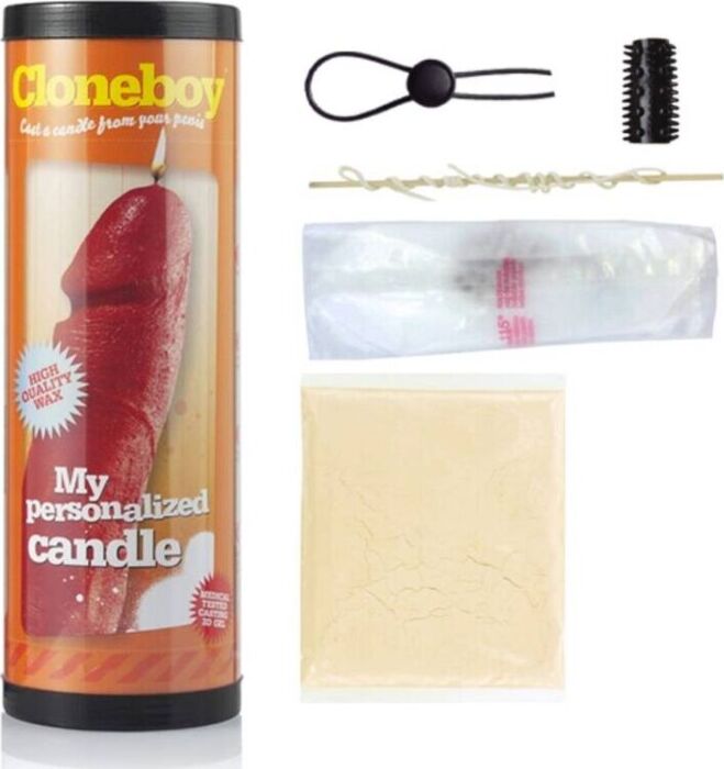Cloner penis shaped candle Cloneboy