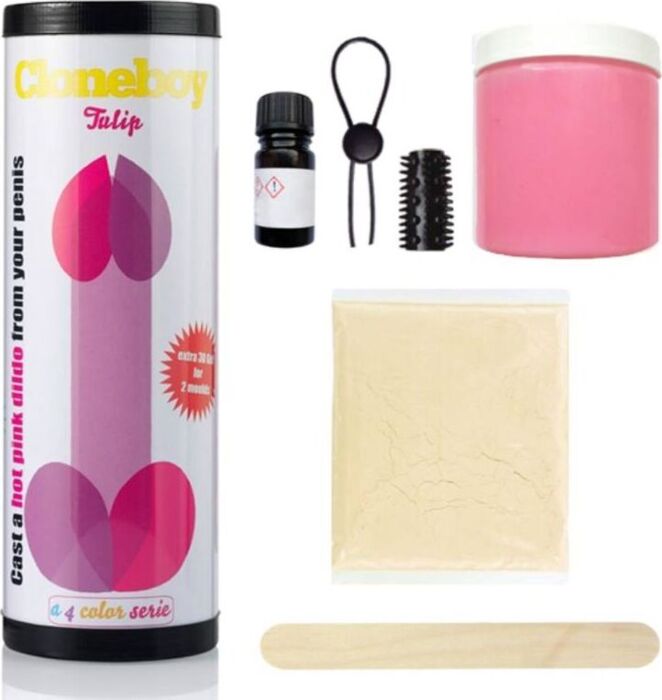 Cloneboy Dildo Tulip Intense Pink | Custom Moulding Experience