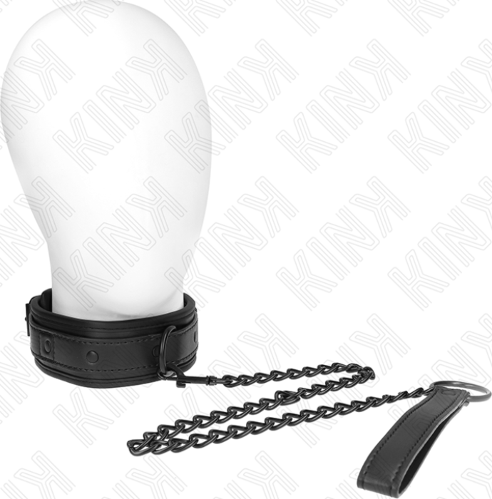 Bondage Collar KINK Adjustable Neoprene 78cm