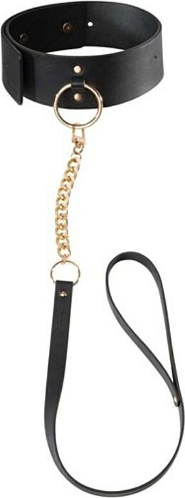 Bondage Collar Bijoux Indiscrets Maze with Leash