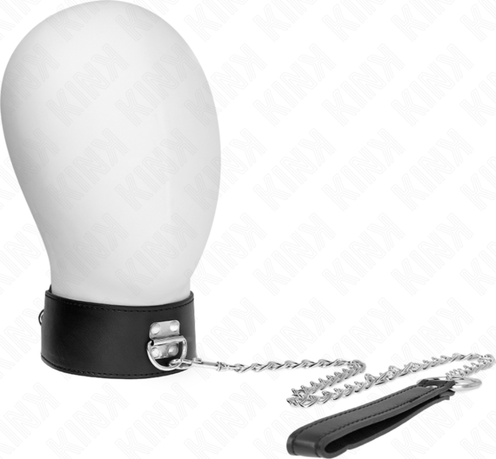 BDSM Collar KINK Adjustable Black 65cm Stylish BDSM Collar KINK Adjustable Black 65cm Stylish