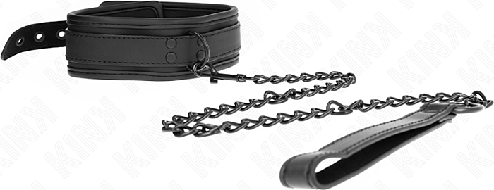 KINK Collar with Lead | Adjustable Bondage Accessory