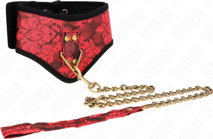 BDSM Collar KINK Scandal Lace Leash 75cm