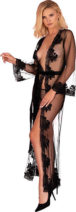LivCo Corsetti Nokina dressing gown set with tie LivCo Corsetti Nokina dressing gown set with tie