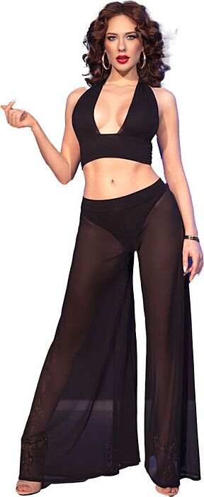 Lingerie Chilirose CR 4857 Elegant Black Set