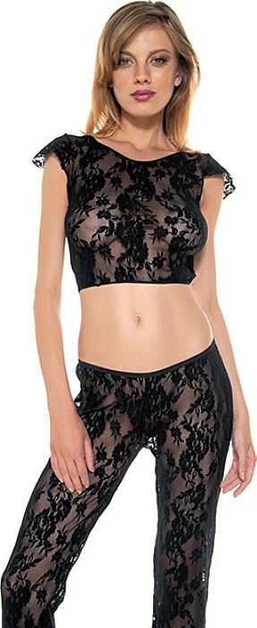 Lace Pants and Top Set by Music Legs