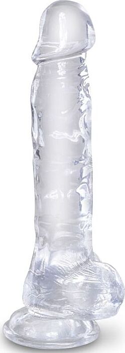KING COCK Clear Realistic Dildo 16.5 cm KING COCK Clear Realistic Dildo 16.5 cm