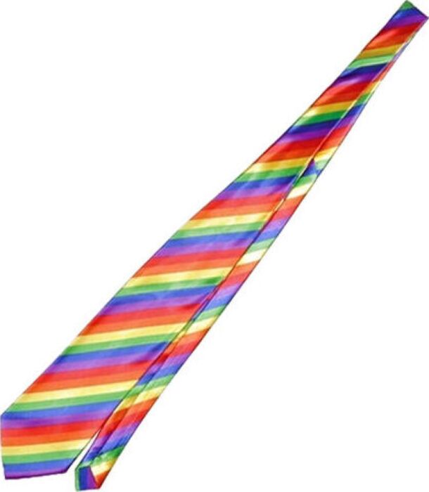 Lgbt pride flag tie