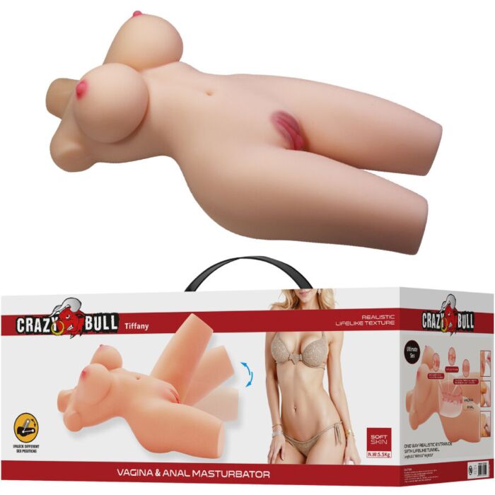 Masturbator Crazy Bull Tiffany Realistic Female Torso