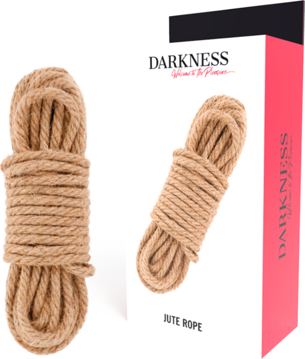 Bondage Rope Darkness 10m Jute for BDSM Play Bondage Rope Darkness 10m Jute for BDSM Play