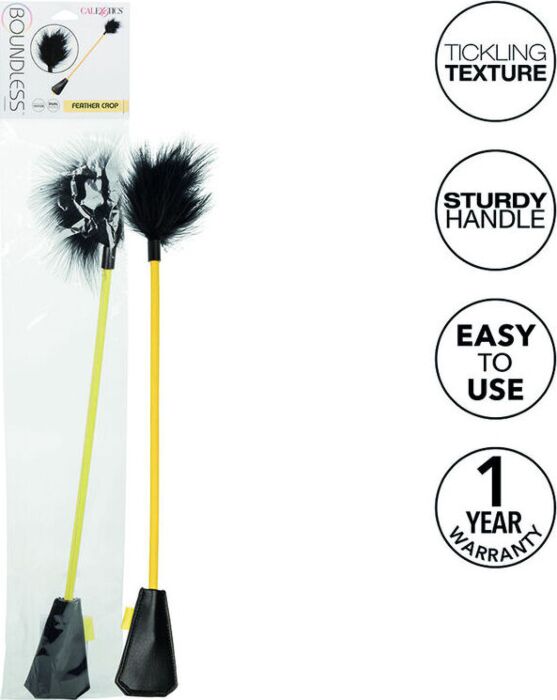 BDSM Crop CalExotics Boundless Feather Sensation