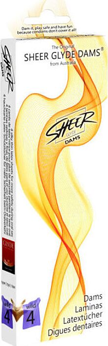 Oral Dams Sheer Glyde Wild Berry Flavour