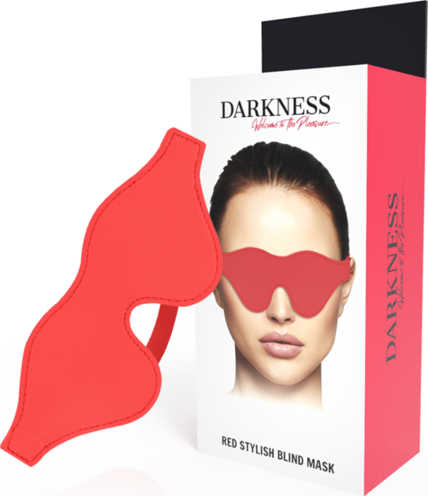Darkness  mãscara - antifaz rojo