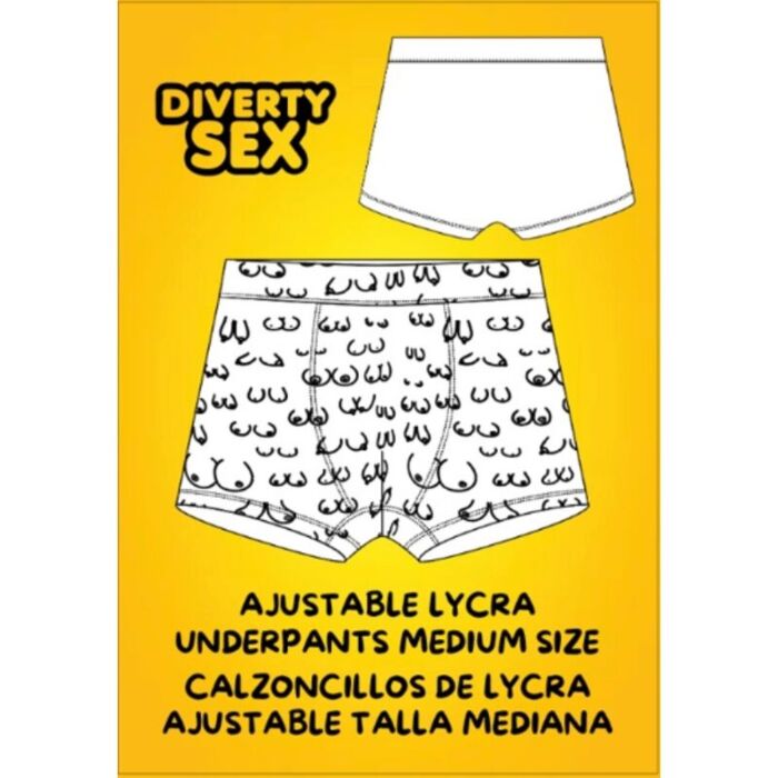 Boxers Diablo Picante Breasts Fun Design Boxers Diablo Picante Breasts Fun Design