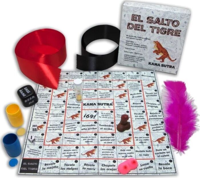 Board Game Diablo Picante El Salto Del Tigre for Couples Board Game Diablo Picante El Salto Del Tigre for Couples