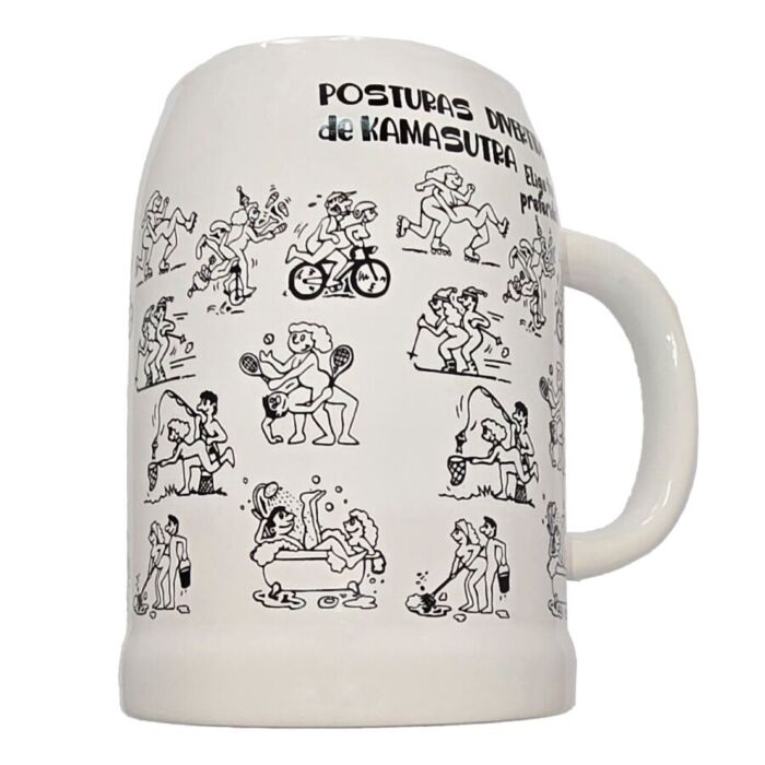 Ceramic Mug Diablo Picante with Erotic Illustrations Ceramic Mug Diablo Picante with Erotic Illustrations