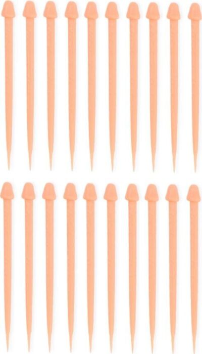 Food Picks Diablo Picante 20 Pack with Cheeky Design Food Picks Diablo Picante 20 Pack with Cheeky Design