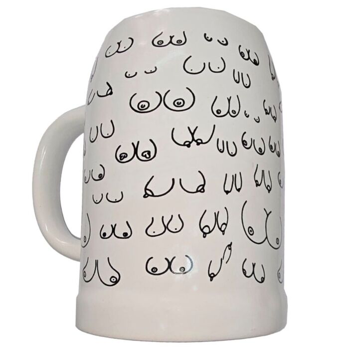 Ceramic Mug Diablo Picante Tits Beer Pitchers with Erotic Illustrations Ceramic Mug Diablo Picante Tits Beer Pitchers with Erotic Illustrations