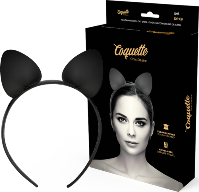 Coquette Cat Ears Headband Coquette Cat Ears Headband