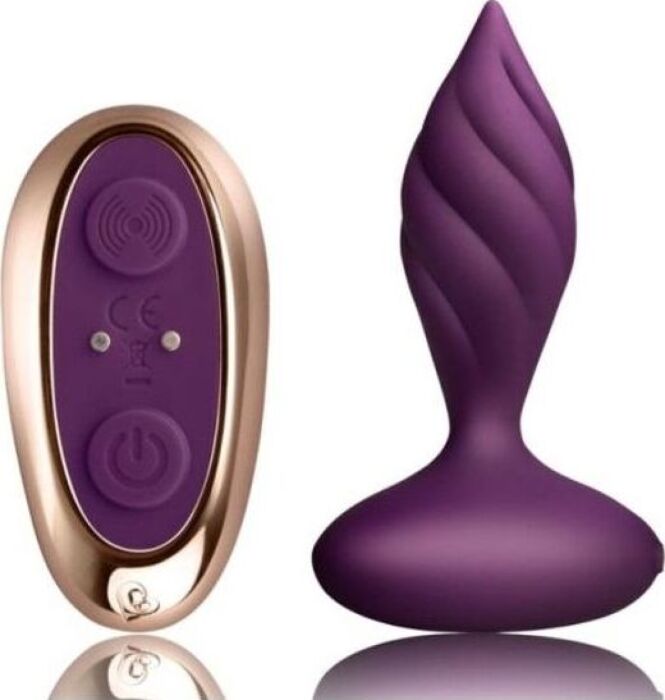 Anal Stimulator Rocks-Off Desire Lila Remote Control