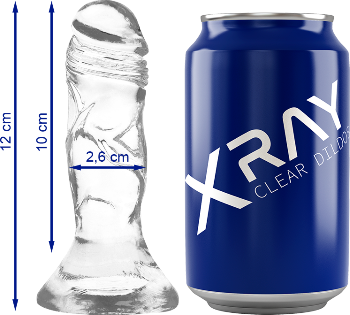 Clear Crystal Dildo 12cm