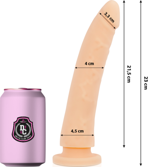 Natural Delta Dildo 23 cm Natural Delta Dildo 23 cm