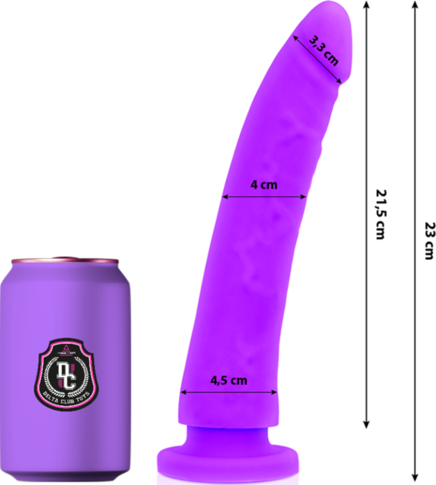 Purple Silk Pure Dildo