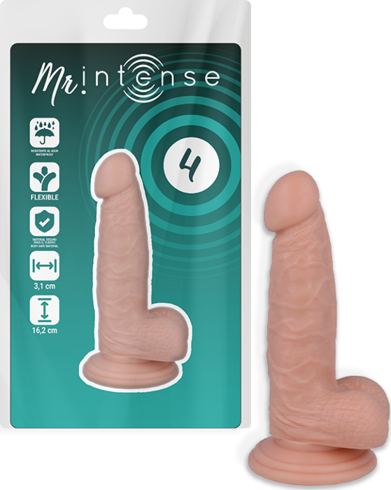 MR. INTENSE Realistic Dildo 16.2 cm | Skin-Like Sensation