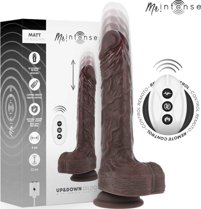 Vibrator Mr. Intense Matt Realistic Up & Down