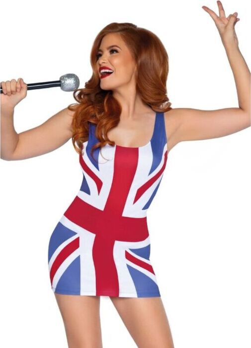 Costume Leg Avenue British Flag S/M Bold Design